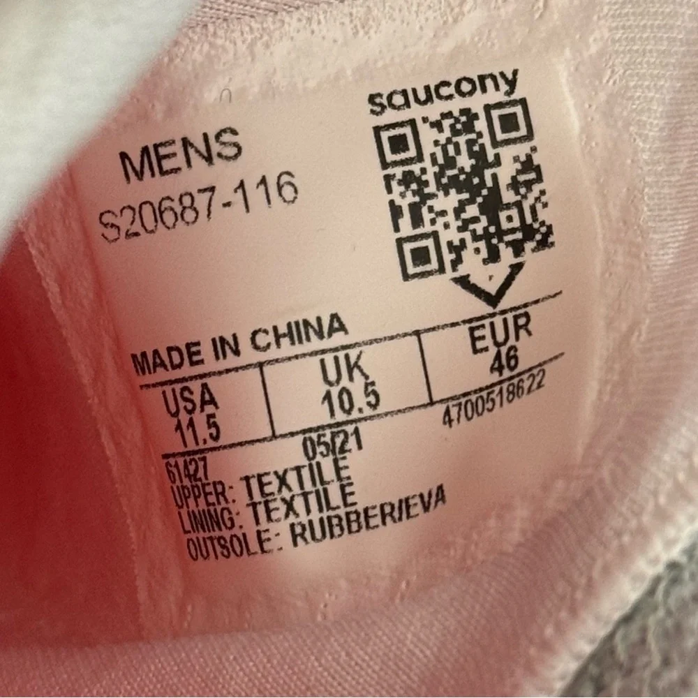 Saucony Endorphin Pro 2 Men’s Running Shoes Sneakers White in Hot Streak 11.5 - Picture 12 of 12